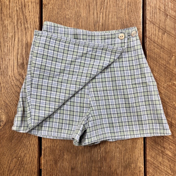 Vintage 90s Hartstrings Embroidered Sweater Vest‎ and Matching Plaid Squirt - Picture 6 of 9